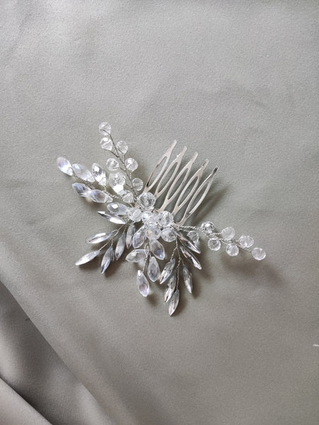 Champagne Bridal Hair Comb